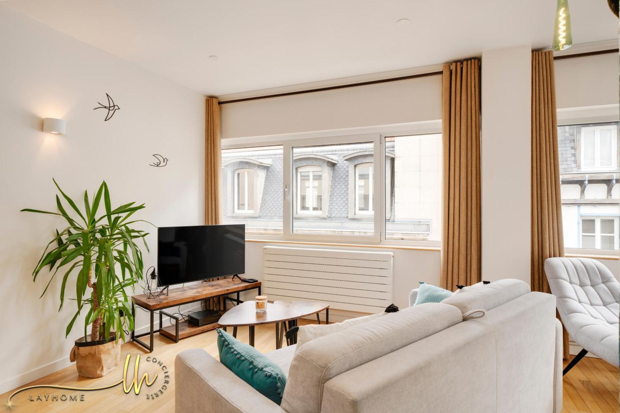 Chaleureux, Lumineux Et Confortable F2 Renove En Plein Coeur De Нанси Экстерьер фото